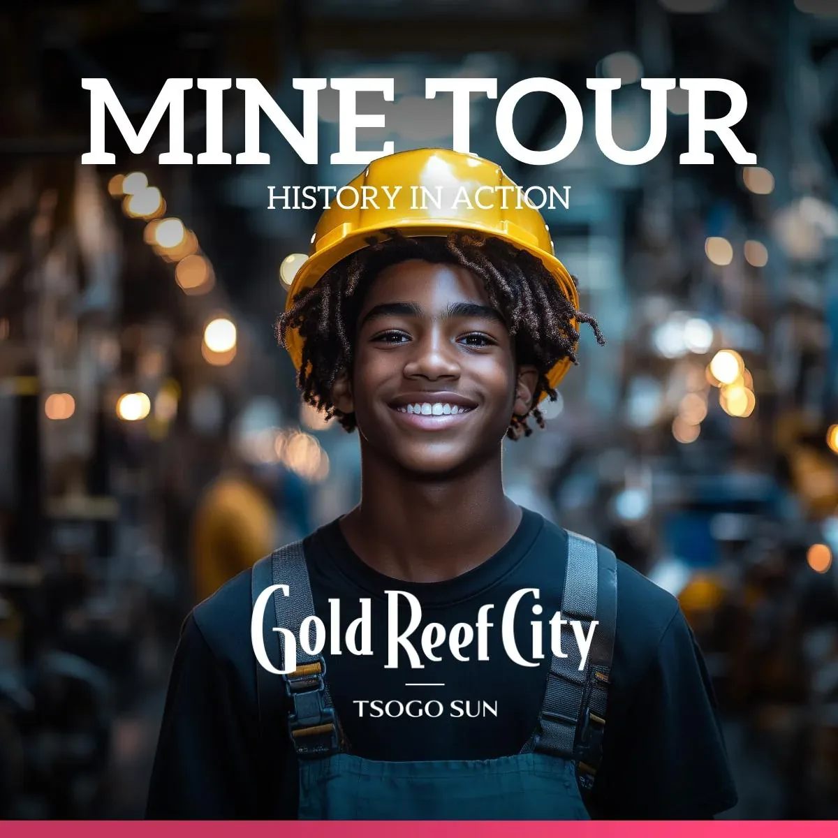 Gold Reef City Mine Tour social campaign