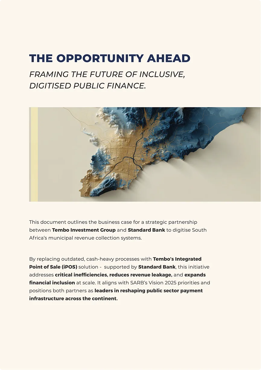 Tembo × Standard Bank — The Opportunity Ahead